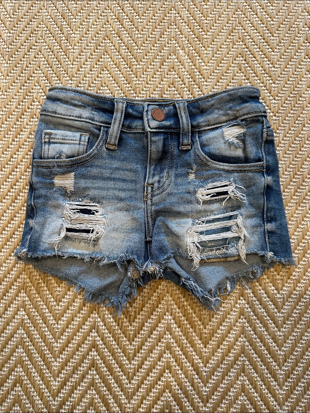 KanCan Buckle Jean short girls 5